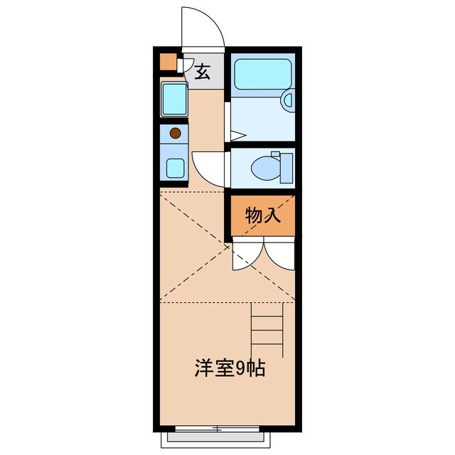 新所原駅 徒歩24分 2階の物件間取画像