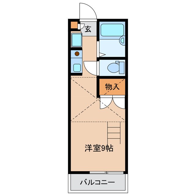 新所原駅 徒歩24分 2階の物件間取画像