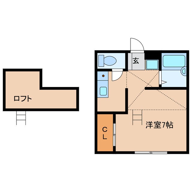 グランシャトレ松城の物件間取画像