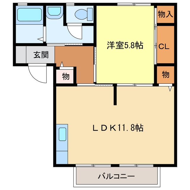 ディアステージの物件間取画像