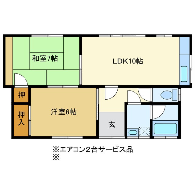 浜松駅 バス11分  東若林下車：停歩2分 1階の物件間取画像