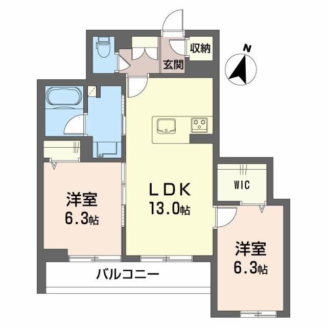 Feliseedの物件間取画像
