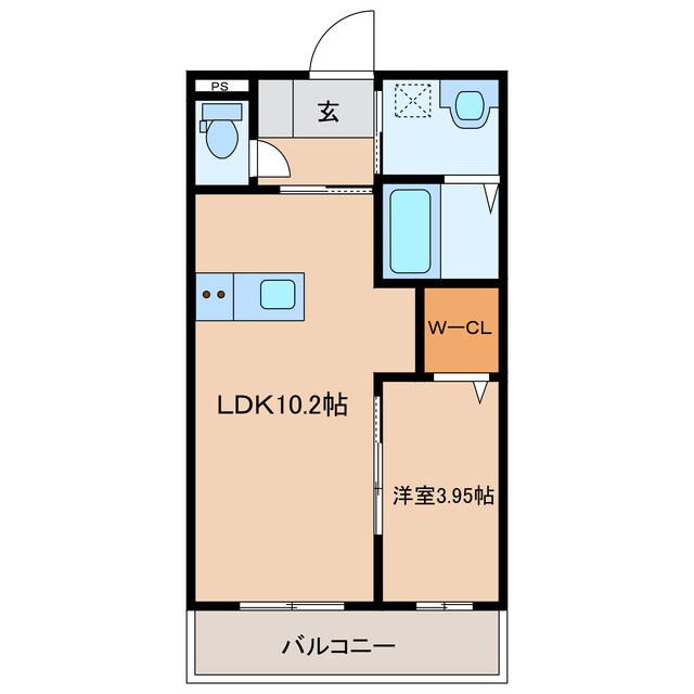 W residenceの物件間取画像