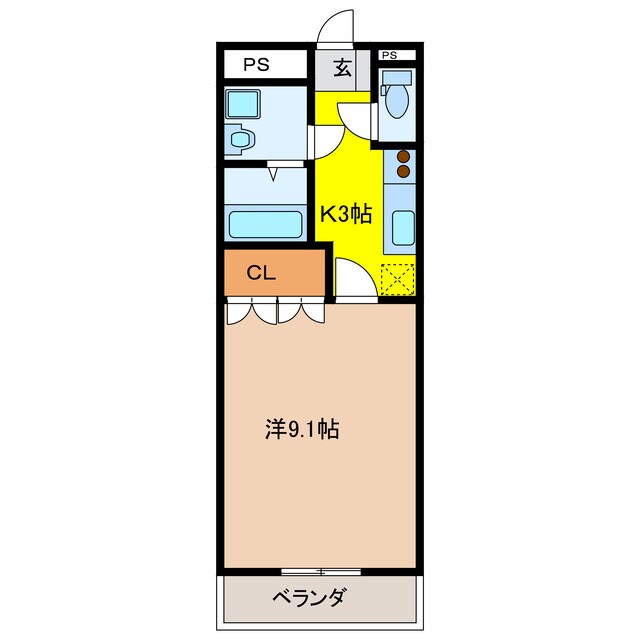 アグレストⅠの物件間取画像