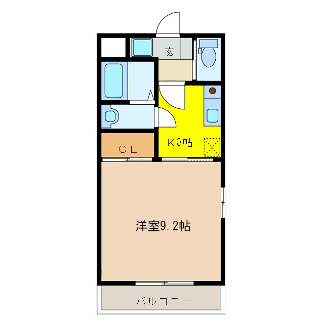 プレシャスの物件間取画像