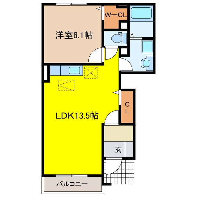 フィオーレの物件間取画像