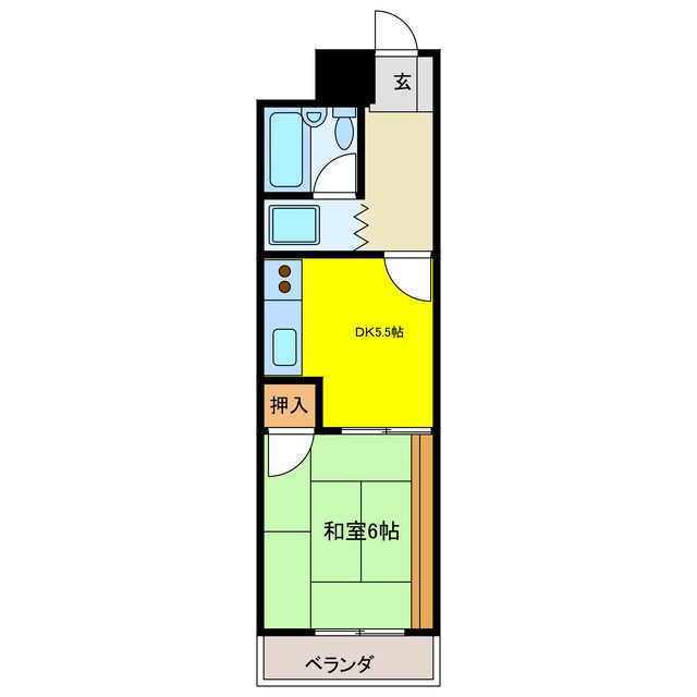 Ａ＆Ａ花村　１の物件間取画像