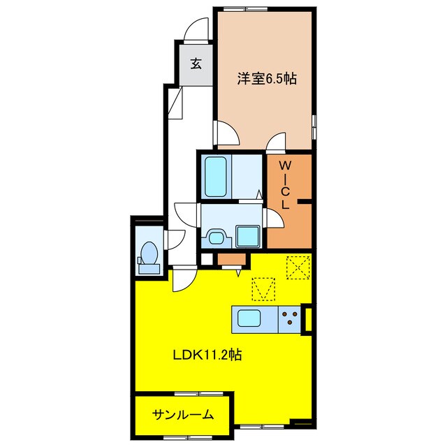 グレース　Ⅰの物件間取画像