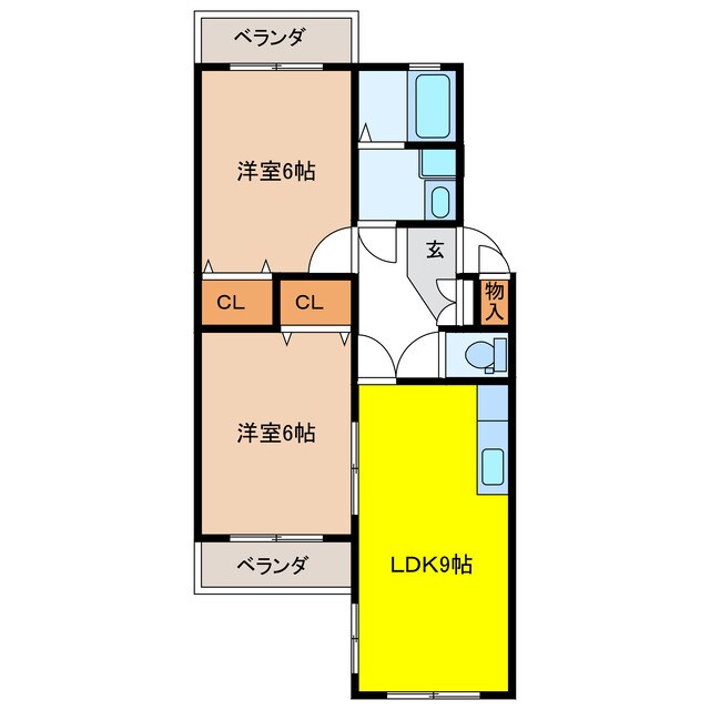 岩文ひるいの物件間取画像