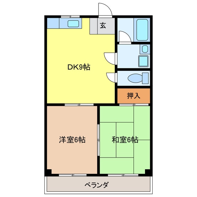 メゾンヴェステンの物件間取画像