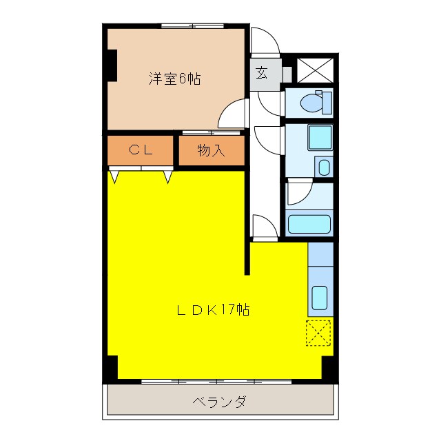 シーバンスの物件間取画像