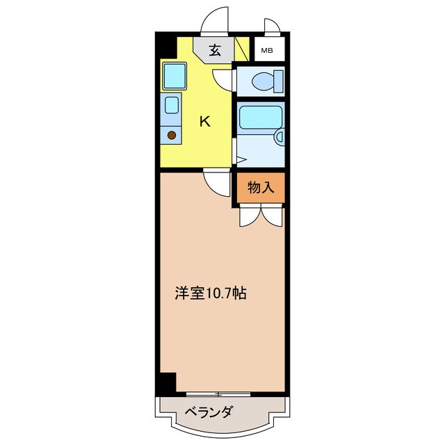 第五松波ビルの物件間取画像