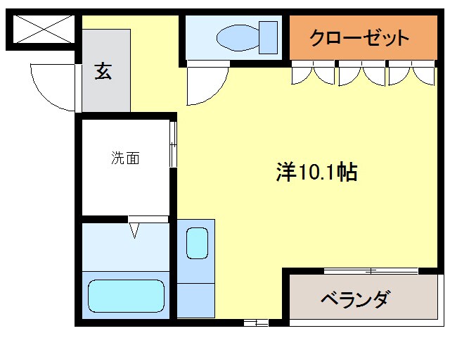 サブリナ21の物件間取画像