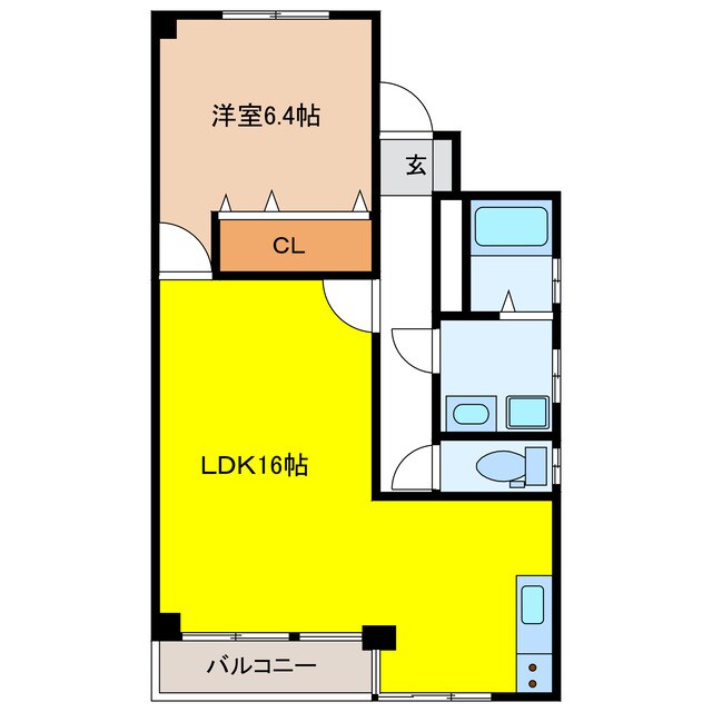 コーポ小塩の物件間取画像