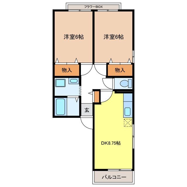 セランＡの物件間取画像