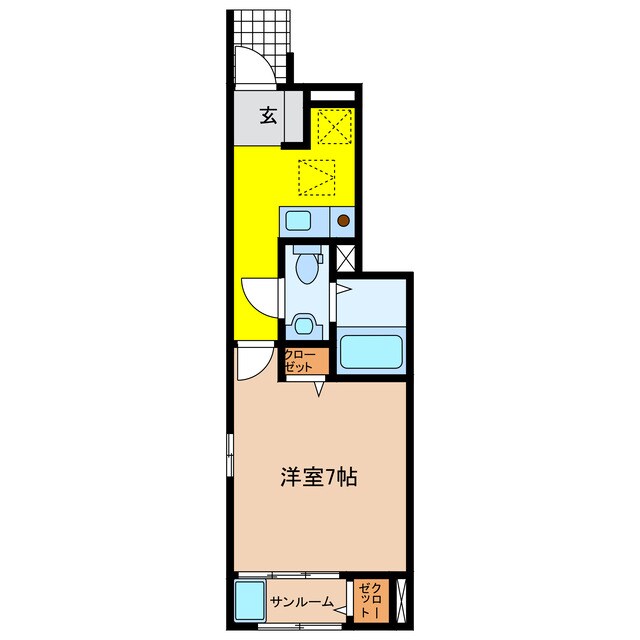 メゾン　デュ　コワンの物件間取画像