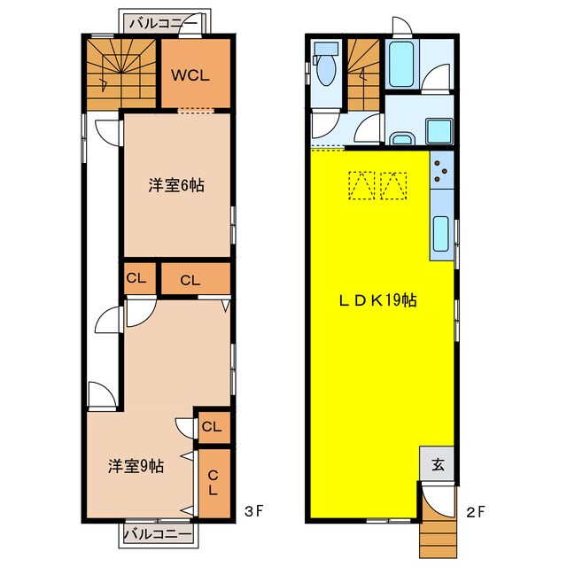 ククナの物件間取画像