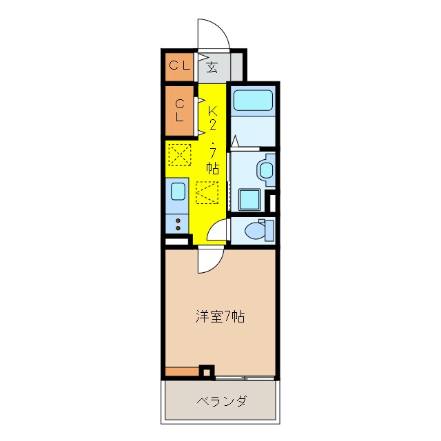 Ｍａｒｃｈｅ・マルシェⅡの物件間取画像