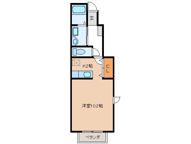 ジョイフル前洞の物件間取画像