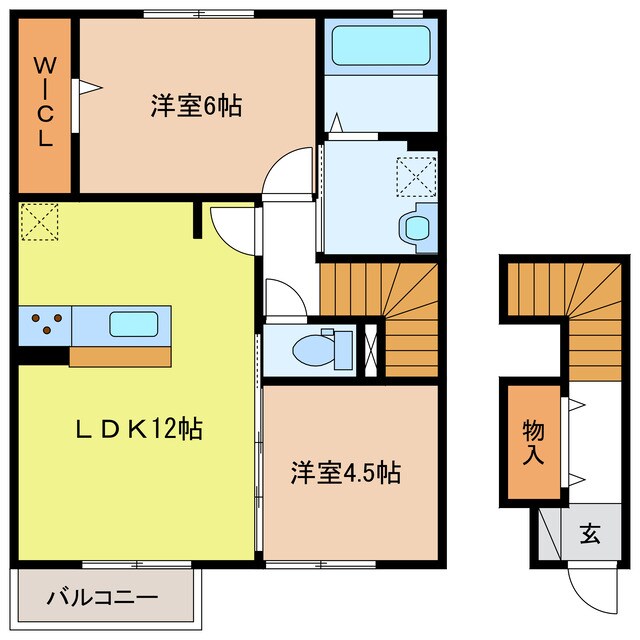 Ｄ－Ｒｏｏｍ 町屋の物件間取画像