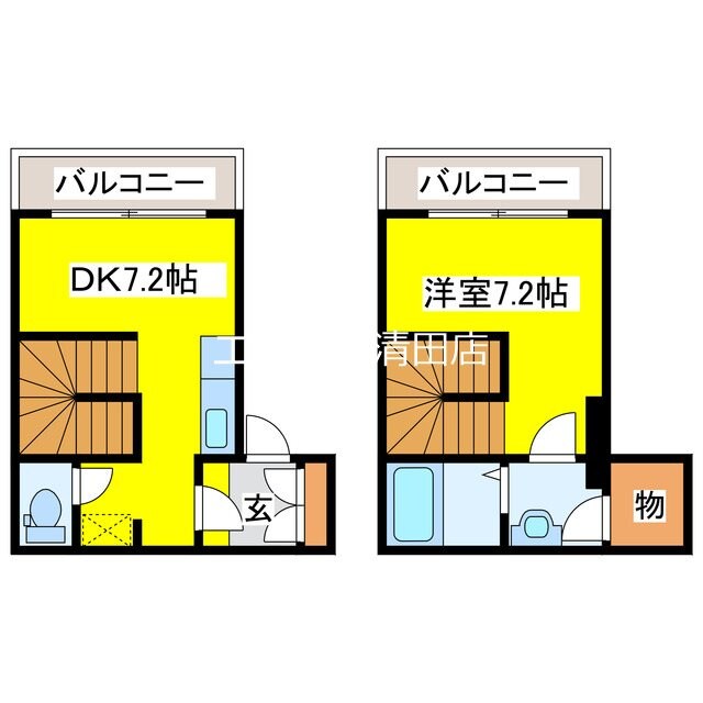 SANGAの物件間取画像