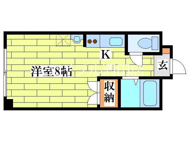 セントラルハイツIの物件間取画像