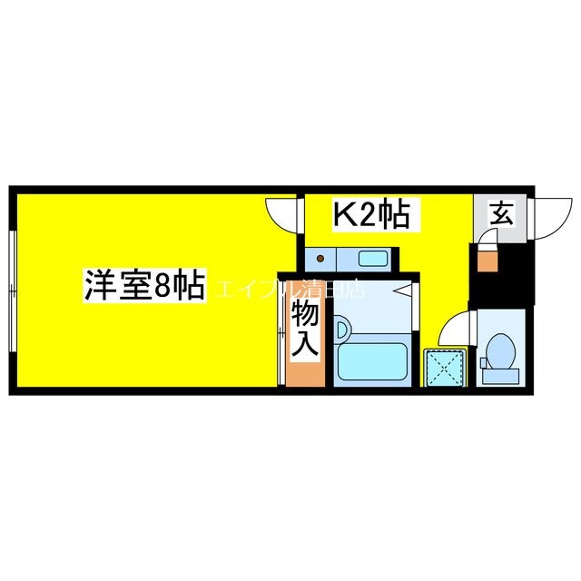 物件間取画像
