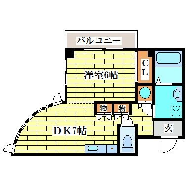 プリムラＫ２の物件間取画像