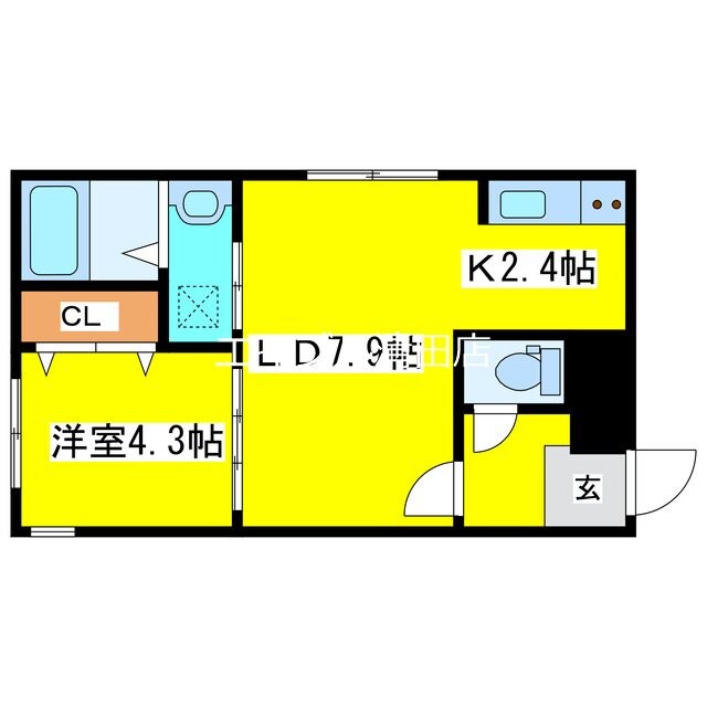 仮）稲穂町西4丁目MSの物件間取画像