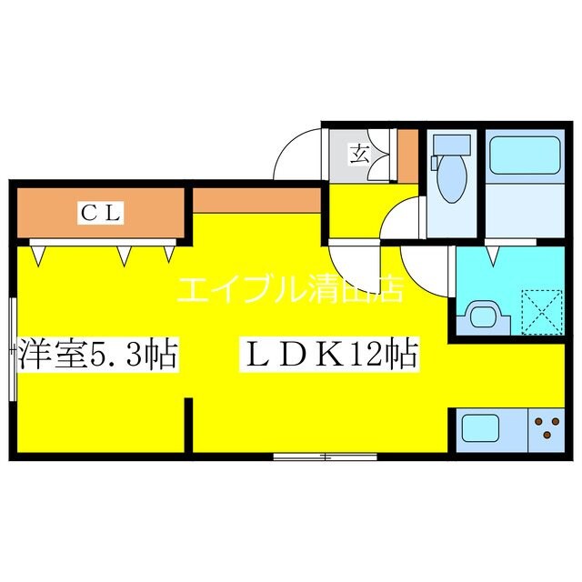 SAKURA平岡3条の物件間取画像