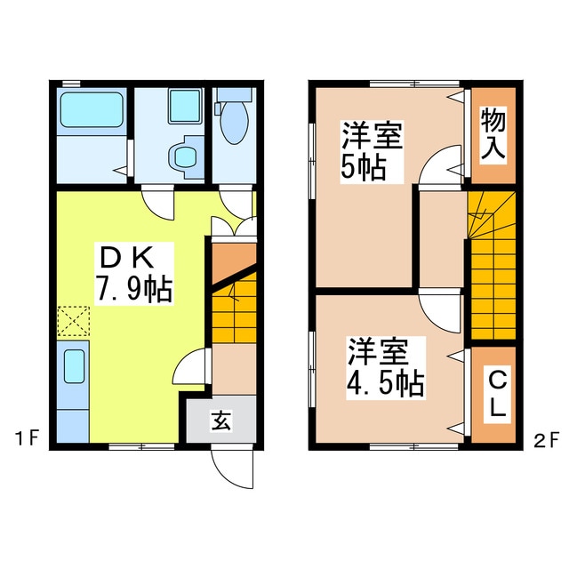 ローサ千丁の物件間取画像