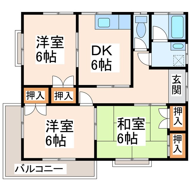 物件間取画像