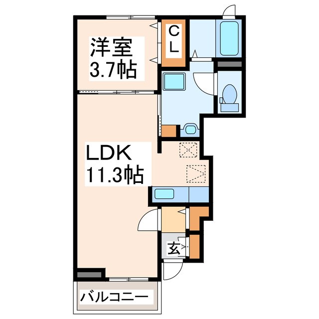 レジデンス　オリオンⅡの物件間取画像