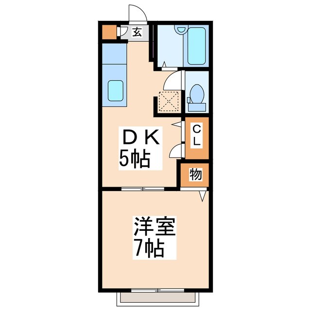 物件間取画像