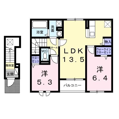 アバンツァートの物件間取画像