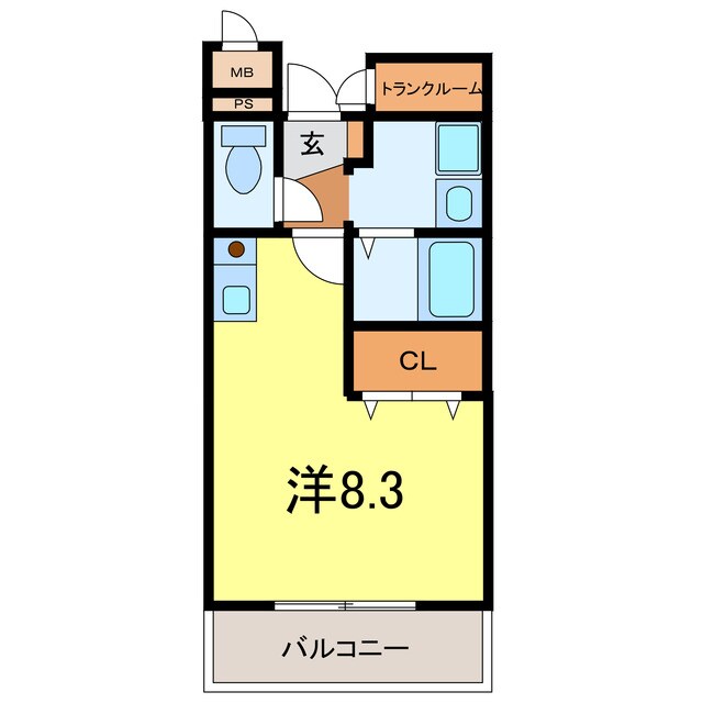 一ツ木ヒルズの物件間取画像