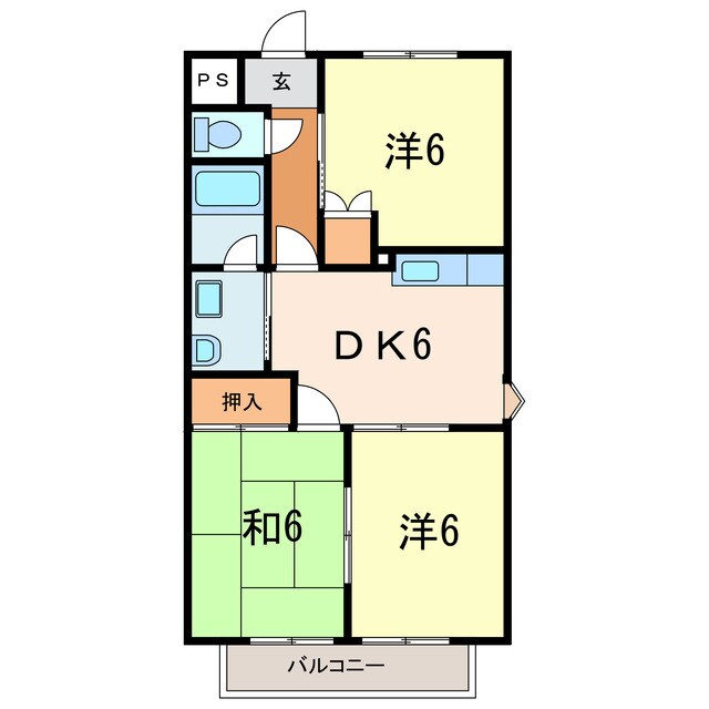 Surplus Ⅲ宝Bの物件間取画像