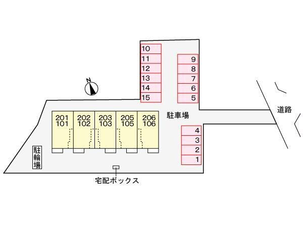 グランソレイユ城山の物件外観写真