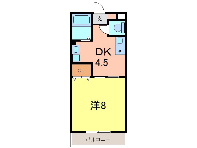 Destinyの物件間取画像