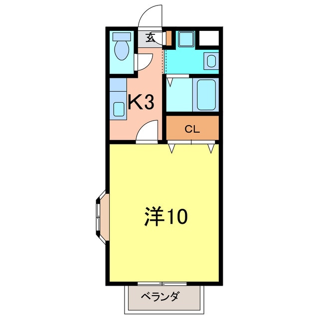 アムール西岡崎の物件間取画像