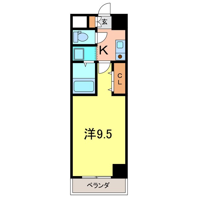 ＰＲＯＵＤＩＡ岡崎の物件間取画像