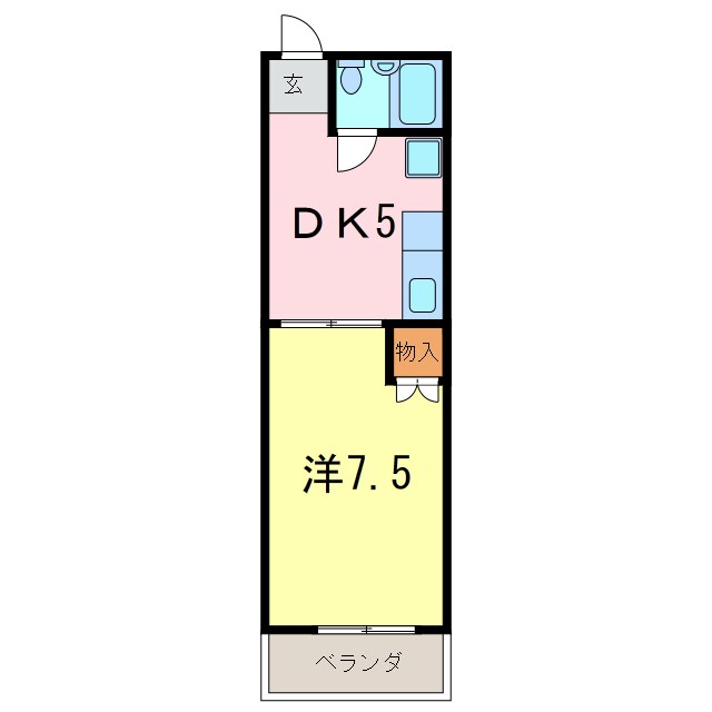 物件間取画像