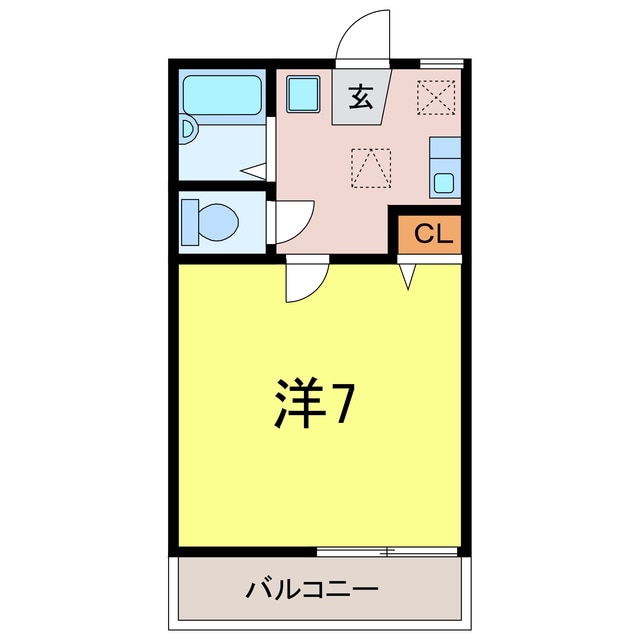 三立ハイツⅡの物件間取画像