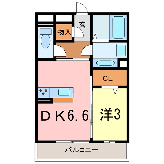 グランゲート東刈谷の物件間取画像