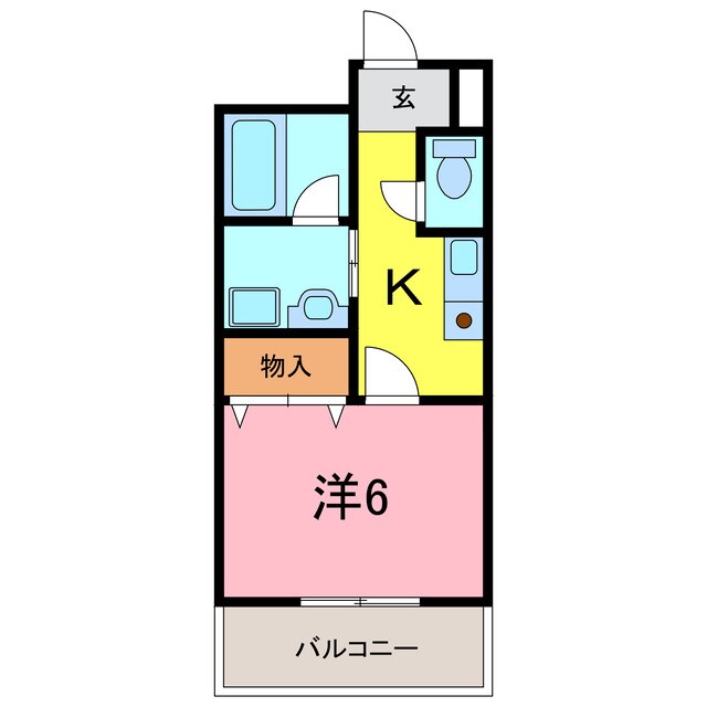 イリゼの物件間取画像