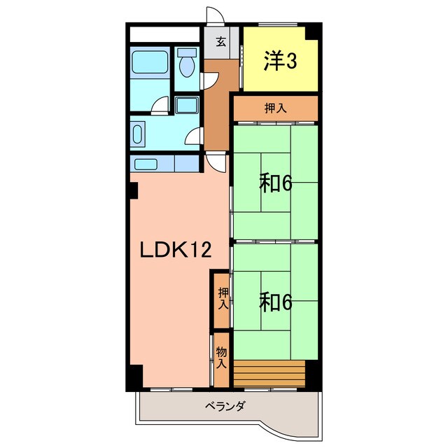第二大嶽ビルの物件間取画像