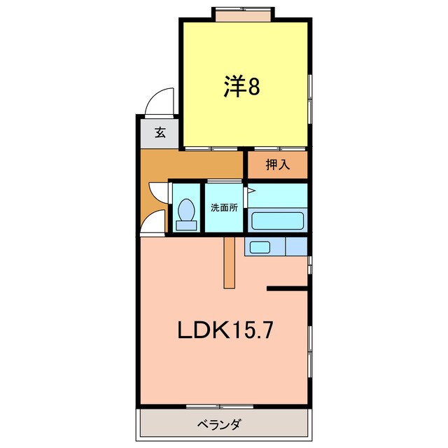 ヴィラいまいけの物件間取画像