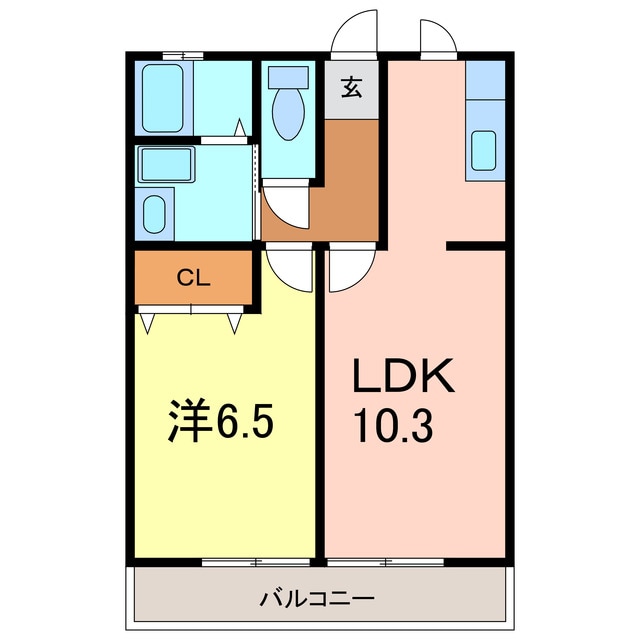 ハイム　オーシェルの物件間取画像