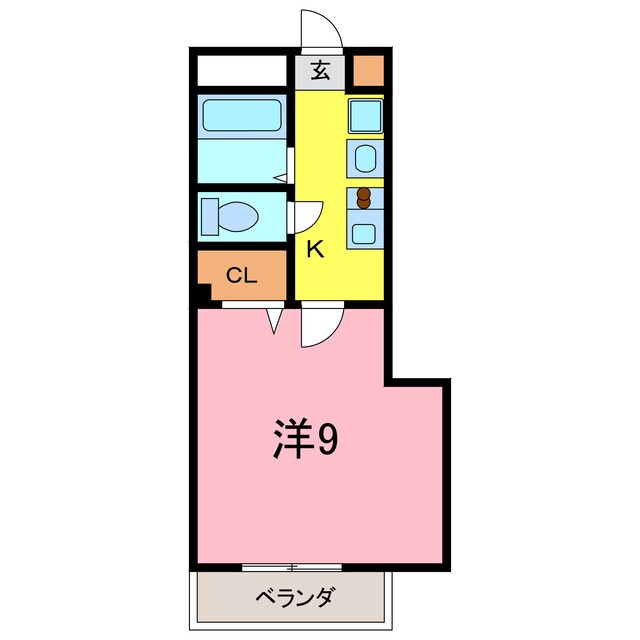 アンプルールフェール刈谷市駅の物件間取画像