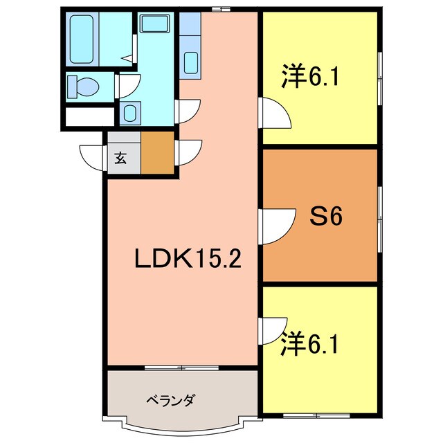 SUNRISEの物件間取画像